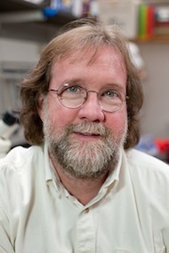 Sean Carroll, professor of genetics and an investigator with Howard Hughes Medical Institute, is pictured in his research lab at UW-Madison.//Credit: Jeff Miller, UW-Madison